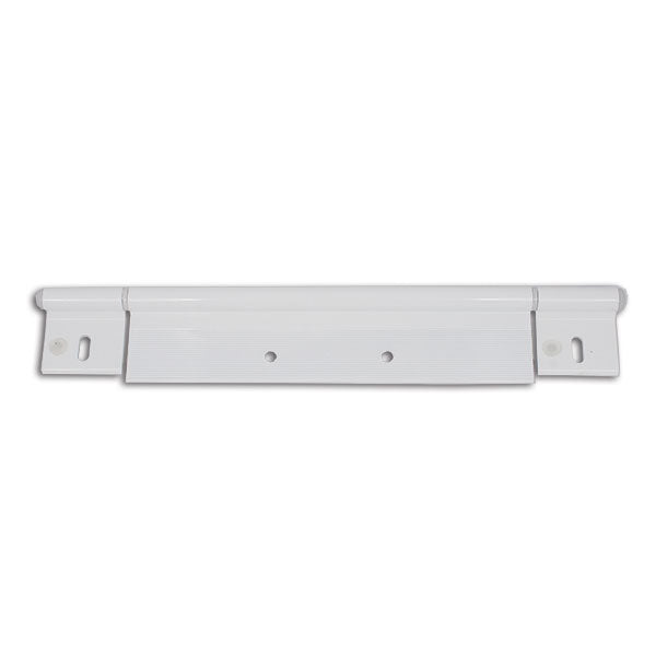 Cerniera alluminio bianco • 290 mm • 4 fori