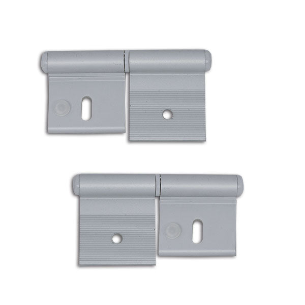Cerniera alluminio anodizzato • 84 mm • 2 fori