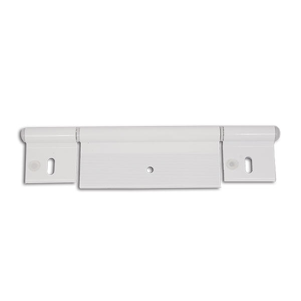 Cerniera alluminio bianco • 200 mm • 3 fori