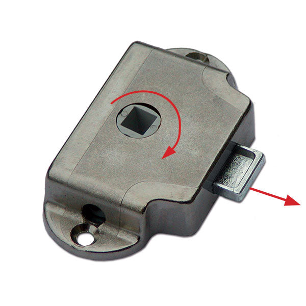 Serratura Piccolo Nova destra nichelato D25