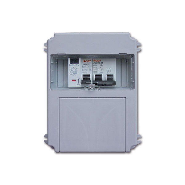 Box con disgiuntore salvavita • 230 V