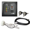 Pannello LED • acque chiare e nere • grigio