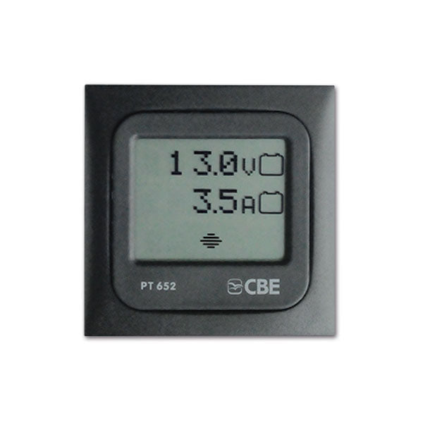 Pannello LCD batteria con shunt • grigio