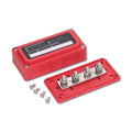 Barra di connessione M8 rossa • 300 A / 48 V
