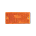 Catadiottro con fori • arancione • 105 x 48