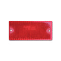Catadiottro con fori • rosso • 105 x 48