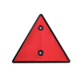 Catadiottro triangolare • 2 fori • fissaggio vite