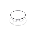 Cappellotto bruciatore semirapido inox • Ø 70