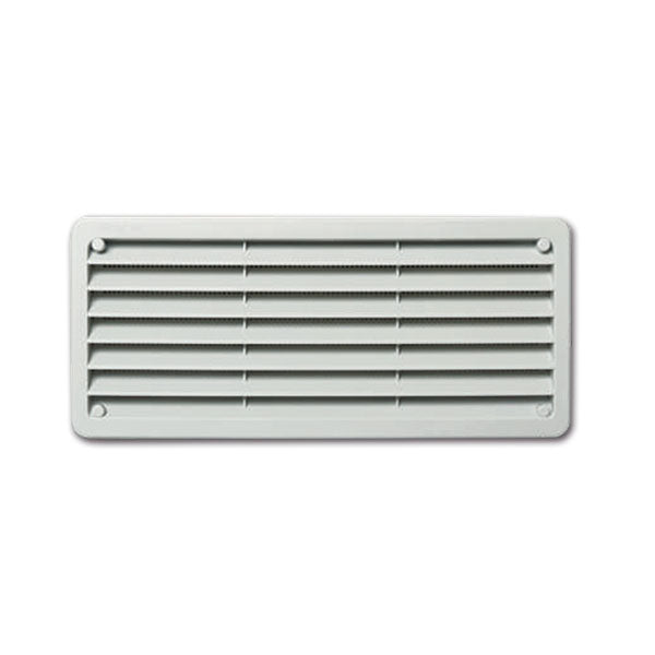 Griglia doppia con zanzariera • 270 x 120 mm