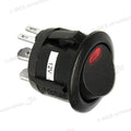 Interruttore circolare luminoso • 12 V