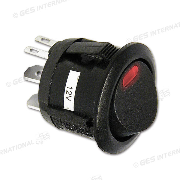 Interruttore circolare luminoso • 12 V