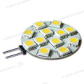 Lampadina G4 • 12 LED • bianca calda
