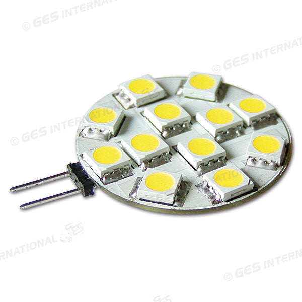 Lampadina G4 12 LED • bianca fredda