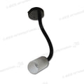 Faretto flessibile • 1 LED • bianco freddo • nero