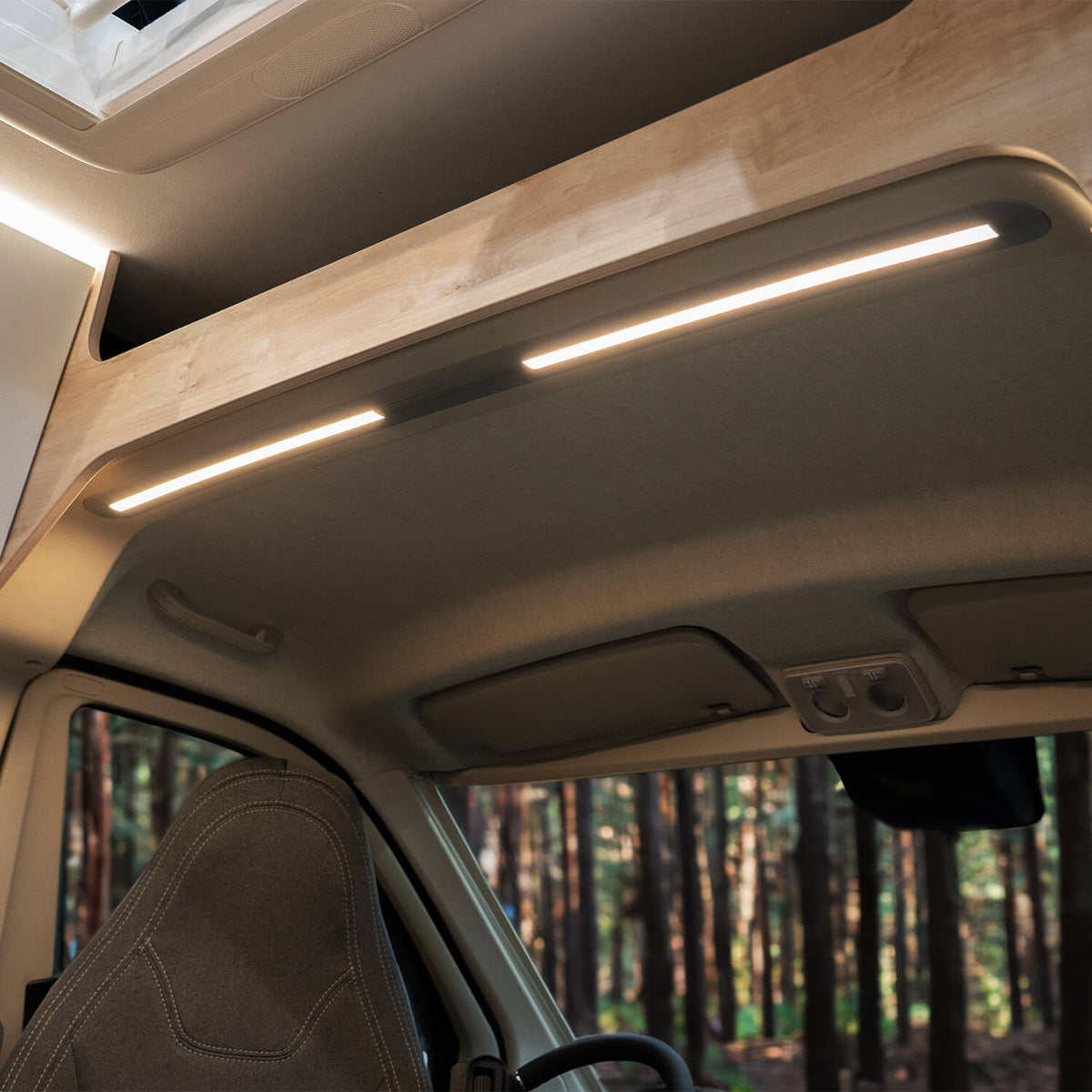Lampada Cabiate per cabina — installazione vista 1
