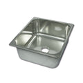 Lavello inox rettangolare • 350 x 320 x 150 • LA1400