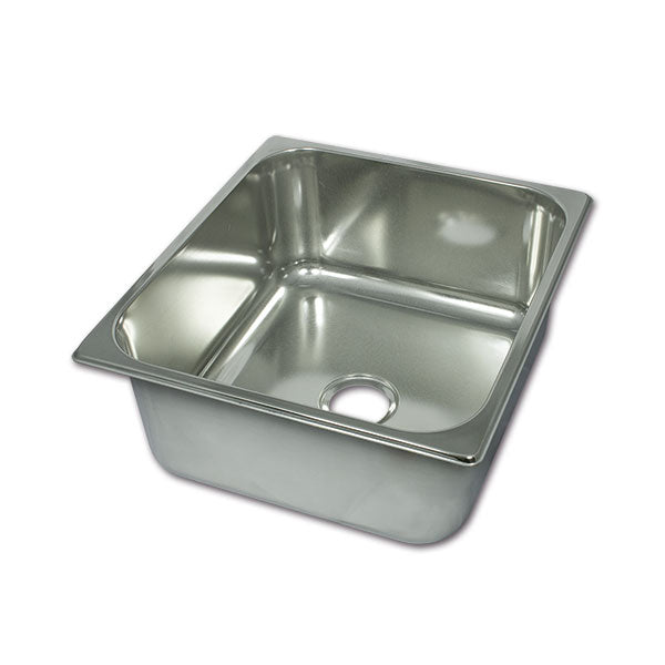 Lavello inox rettangolare • 350 x 320 x 150 • LA1400