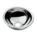 Lavello inox tondo • Ø 340 mm • LA1411