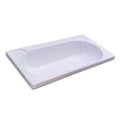 Lavello termoformato in materiale plastico • 590 x 280 mm
