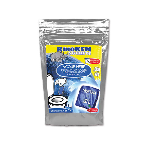 RinoKEM sachets • 15 bustine disgreganti - vista render