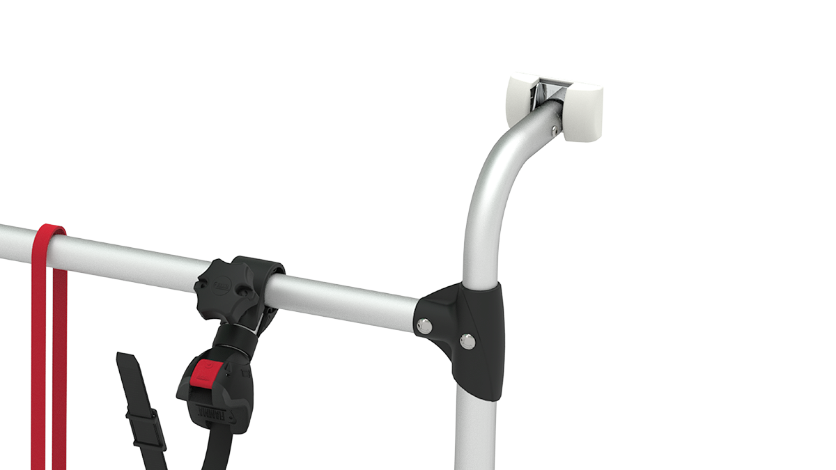 Carry-Bike Caravan Universal dettaglio attacco