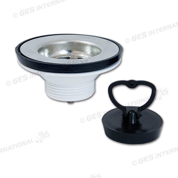Piletta dritta con tappo • 1" ¼