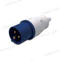 Spina volante dritta CEE IP44 • 16 A