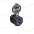 Presa USB • interruttore e display • 12/24 V