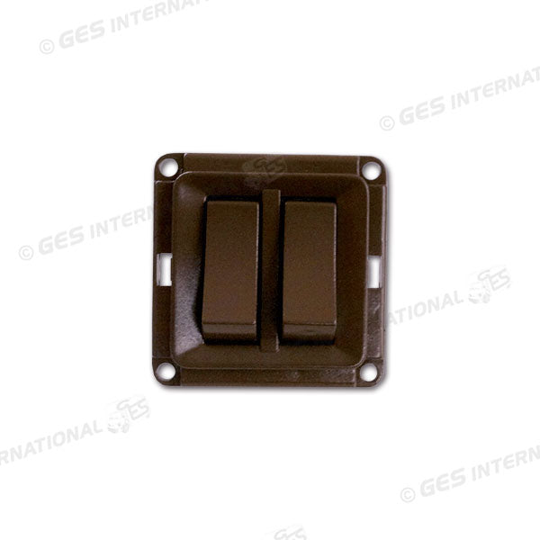 Doppio Interruttore Mobil Plus • marrone