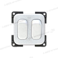 Doppio deviatore unipolare • bianco