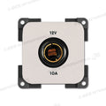 Presa DIN • 12 V • bianco