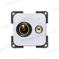 Presa 12 V DIN • TV • bianco