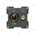 Presa 12 V DIN • TV • grigio