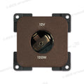 Presa DC • 12 V • marrone