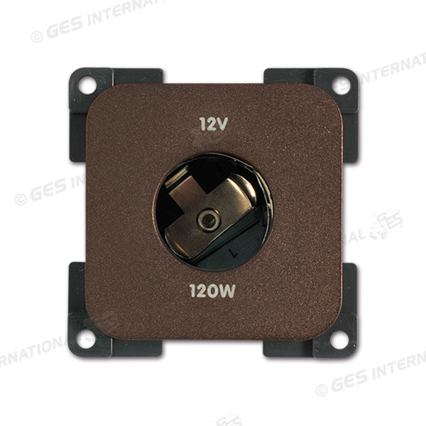 Presa DC • 12 V • marrone