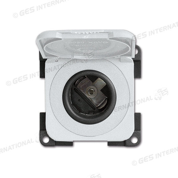 Presa DC con coperchio • 12 V • bianco
