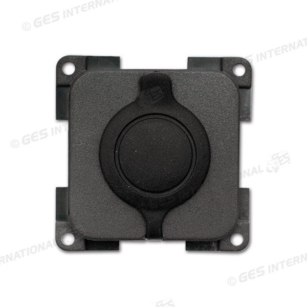 Presa DC coperchio stagno • 12 V • grigio
