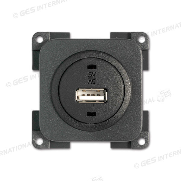 Presa USB • 3 A • grigio