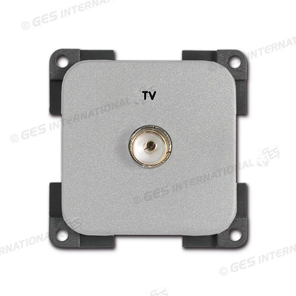 Presa per TV • grigio chiaro