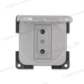 Presa con coperchio • 230 V / 10 A • grigio chiaro