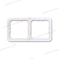 Cornice 2 moduli • bianco