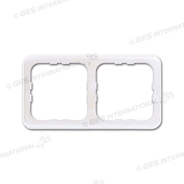 Cornice 2 moduli • bianco