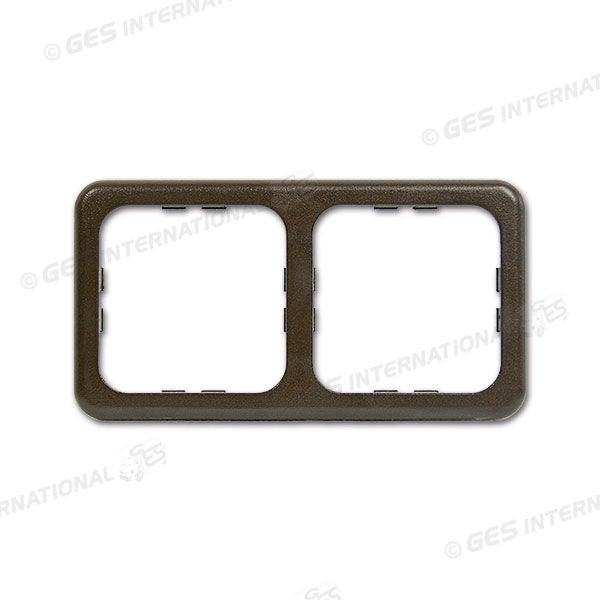 Cornice 2 moduli • marrone
