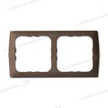 Cornice Softline 2 moduli • marrone