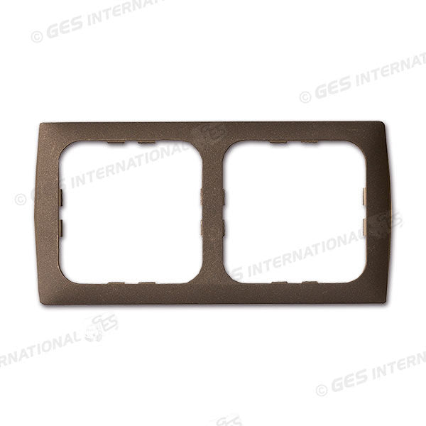 Cornice Softline 2 moduli • marrone