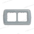 Cornice CBE 2 modulo • grigio chiaro