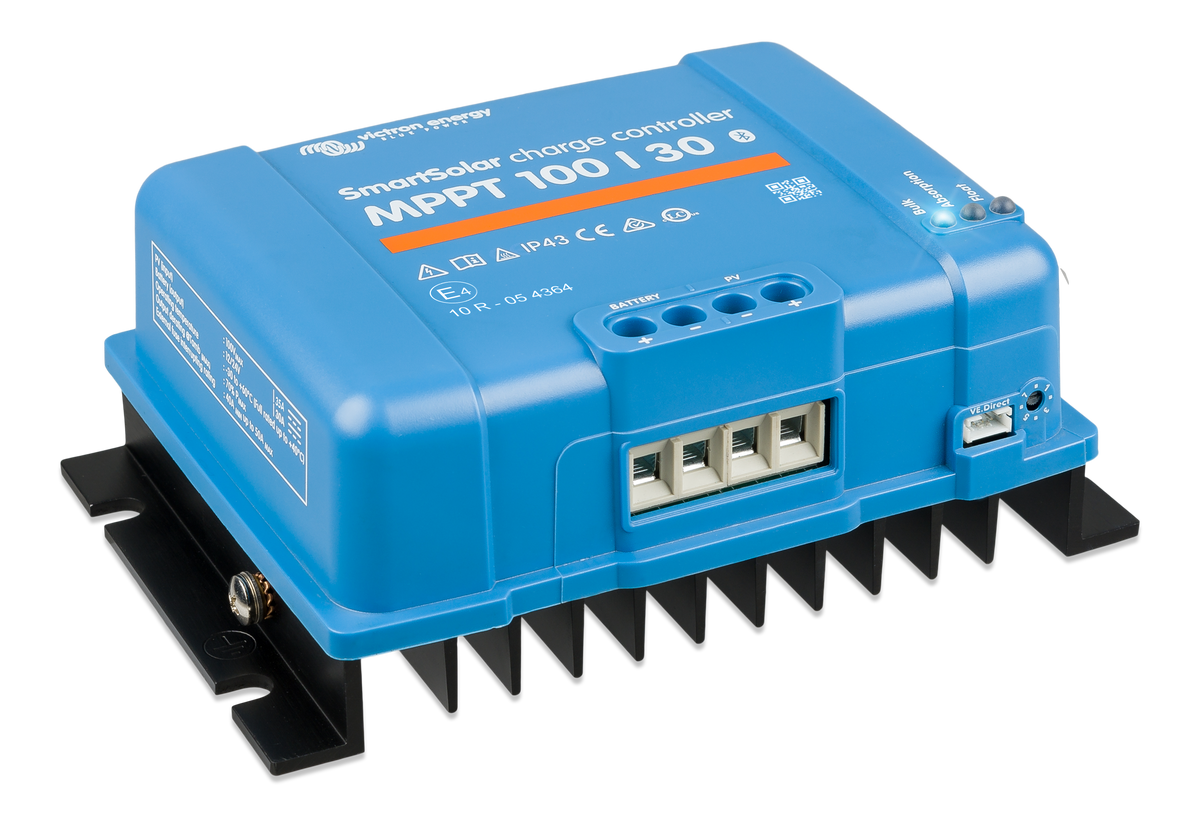 Regolatore MPPT Bluetooth • 100 V / 30 A — SmartSolar MPPT 100/30 (left) PNG