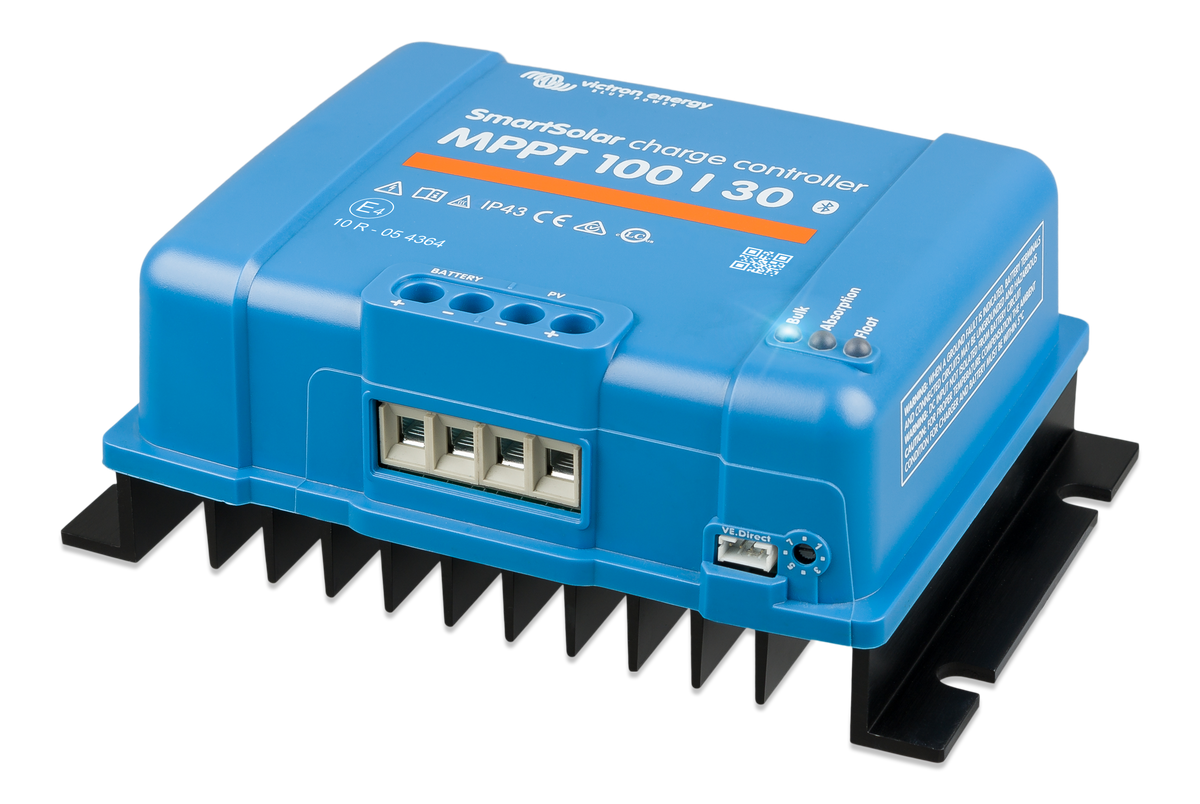 Regolatore MPPT Bluetooth • 100 V / 30 A — SmartSolar MPPT 100/30 (right) PNG