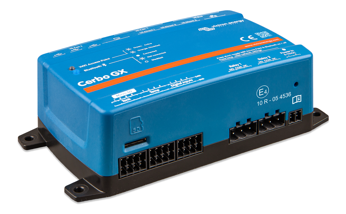 Cerbo GX Mk2 Victron — Cerbo GX MK2 (right) PNG