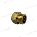 Raccordo gas F Italia/M Germania DIN477